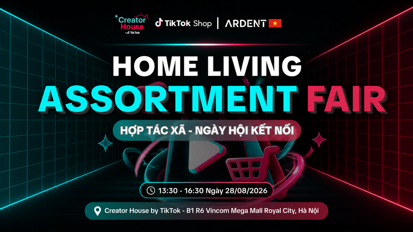 Home Living Assortment Fair - Creator House by TikTok x ARDENT